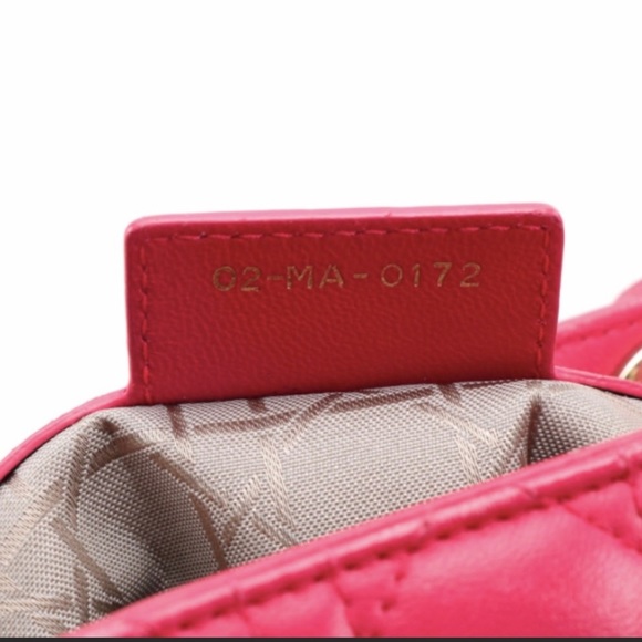 SOLD!Christian Dior Large Lady Dior Bag w/ Strap - Picture 8 of 12